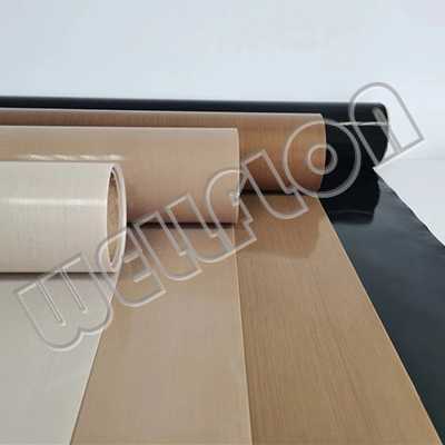 Teflon coated fiberglass mats